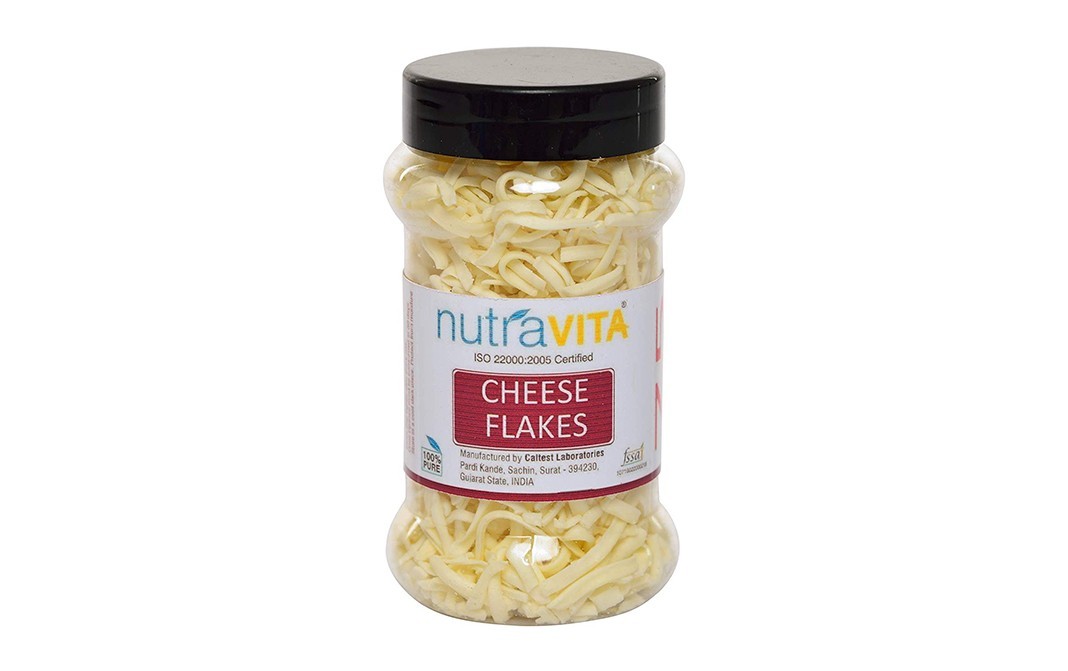Nutravita Cheese Flakes    Plastic Jar  75 grams